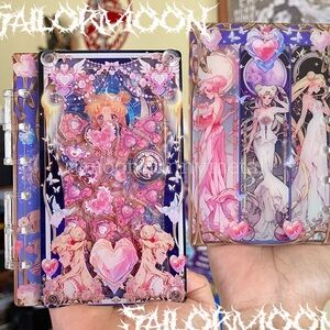 NEW Acrylic notebook Journal DIY Sailor Moon Anime Art Nouveau Planner A7 DIY